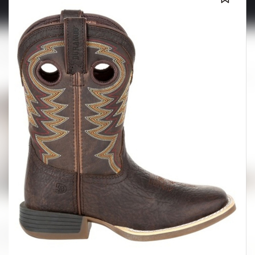 Durango Boys' Lil Rebel Pro Western Boots Square Toe